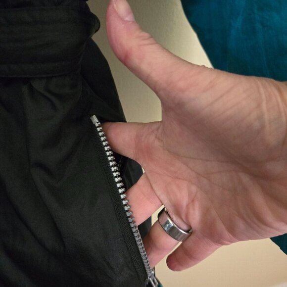 Solar Edge Vintage 90s Rare One Piece Black Multi Ski Suit Jumpsuit Size L - Picture 5 of 6